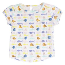 Disney Baby, T-shirt, Größe: 74, Weiß/Mehrfarbig, Baumwolle, Print, Mädchen #9wf Baby-T-shirt price