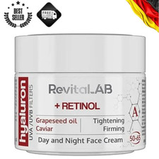 Hyaluronic acid anti-aging day and night cream with retinol, caviar and red grap Day Creams price