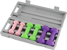 12LBS Hantel Gewicht Sets mit Fall 1lb+2lb+3lb Hantel Handgewichte Home Gym Dumbbells & Hand / Ankle Weights price
