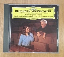 Beethoven, Violinkonzert Op. 61, Anne-Sophie Mutter & Herbert von Karajan, CD Violins price