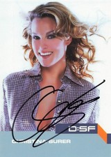 Christina Surer, Originalautogramm, alte Autogrammkarte, Model und Rennfahrerin Models price