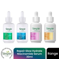 Simple Repair Glow Hydrate Niacinamide Serum Range 30ml Hautpflegeset Face Care Sets price