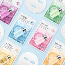 Mooyam Gesichtsserum Maske Set 6 Stück Feuchtigkeitsspendende Hautpflege Blatt Masken Face Care Sets price