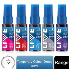 Schwarzkopf LIVE Colour Drops semipermanente und silikonfreie Haarfarbe, 30 ml Hair Dye price