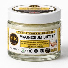 Magnesium Butter Muskel Knochen Relief Entspannung Schlaf Balsam Extra Stark UK 30ml Massage Oil/Creme price