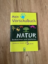 Mein Vorschulbuch - Natur - Wald Wüste Tiere Wetter - Lernbuch Vorschule Preschool Educational & Teaching Bücher price