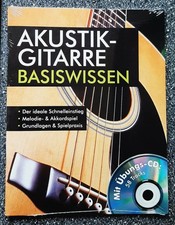 Gitarren-Lehrbuch "AKUSTIK-GITARRE BASISWISSEN", NEU, mit Übungs-CD Akustikgitarren price