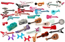!TOP! LEGO E-Gitarren Akustik Violine Geige Radio Keytar Banjo Trompete Maraca Akustikgitarren price