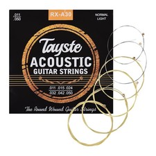 6x Stahl Gitarrensaiten für Westerngitarre Akustikgitarre Saiten - Tayste RX-A30 Akustikgitarren price