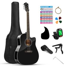 Moukey Akustikgitarren-Set für Anfänger und Erwachsene, 41 Zoll 4/4 mit Gigbag Akustikgitarren price