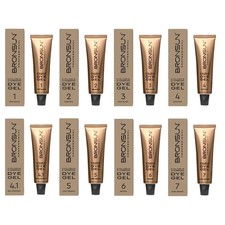 BRONSUN Wimpern Augenbrauen Färbegel - Neue Formel | Hybrid Brow Lash Tint | Oxidant Eyebrow Makeup price