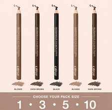 Safran wasserfester Augenbrauenstift blond dunkelbraun schwarz 1, 3, 5 oder 10 Augenbrauen Eyebrow Makeup price