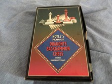 Hoyle´s Famous Draughts Backgammon Chess with instructions Schach Backgammon price