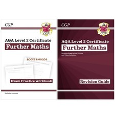 GCSE Grade 9-4 AQA Level 2 Certificate Further Maths Revision Guide & Workbook X Grundkompetenztest (TYT) price