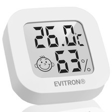 Mini Thermometer Hygrometer Luftfeuchtigkeit Temperatur Digital Gerät Weiß Thermometer price