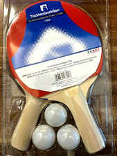 2 Tischtennisschläger 3 Tischtennisbälle Schläger Tischtennis Bälle PingPong SET Bälle price
