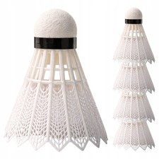5er Set Badminton Bälle Federbälle Federball Nylon Robust Badminton Sport Bälle price