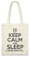 Keep Calm And Sleep Stofftasche Einkaufstasche Fun Sleeping Schlaf Schlafen Sleeping Tasche price