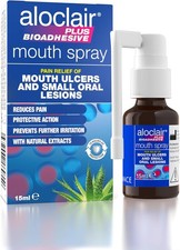 Aloclair Plus Bioadhesive Mundgeschwür Spray 15 ml Mouthwash und Spray price