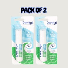 2x Dentyl Dual Action Mundspray Smooth Mint CPC Frischer Atem Mundpflege 9ml Mouthwash und Spray price