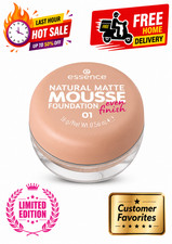Essence NATURAL MATTE MOUSSE FOUNDATION, Nr. 01, Nude, Mattierend, Abdeckend, Ex Foundations price