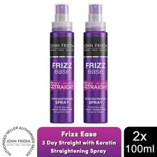 John Frieda Frizz Ease 3 Day Straight mit Keratin Styling Spray 100ml, 2er Pack Hair Styling Spray price