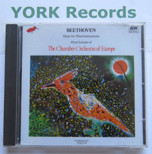 BEETHOVEN - Music For Wind Instruments CHAMBER ORCHESTRA OF EUROPE - Ex CD ASV Wind Instruments price