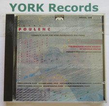 POULENC - Complete Music For Wind Instruments & Piano - Ex CD Music Masters Wind Instruments price