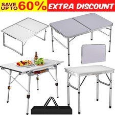 Campingtisch Klapptisch Reisetisch Gartentisch Picknick Strand im Freien Balkon Camping- & Picknicktisch price