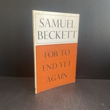 For To End Yet Again by Samuel Becket Paperback book 1976, poetry Poetry Bücher price
