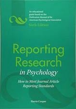 Reporting Research in Psychology: How to Meet Journ... | Buch | Zustand sehr gut Psychology Bücher price