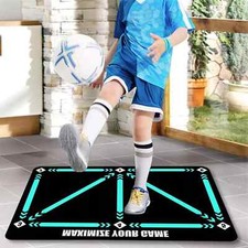 Ultimate Fußball Trainingsmatte für Kinder Erwachsene | robust rutschfest faltbar Football Equipment price