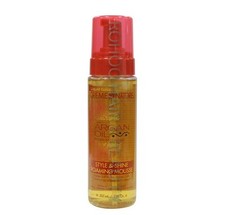 CREME OF NATURE ARGANÖL STIL & GLANZ SCHÄUMENDE MOUSSE WRAP 7OZ Hair Styling Mousse price