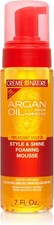 Creme of Nature Arganöl Schaummousse 207ml/7oz Styling Schaum Halt Hair Styling Mousse price