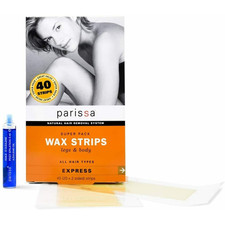 Parissa 40x Wachsstreifen Körper Haarentfernung Waxing Kit Beine groß Easy Peel Gel Waxing Produkte und Machines price