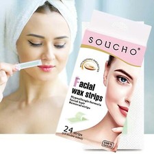 24x Haarentfernung Wachsstreifen Augenbrauen Arm Enthaarung Epilierer Home Waxing Set Waxing Produkte und Machines price