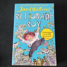 David Walliams Billionaire Boy/Children's Novel/Book/Kids/Gift Children's Novel price