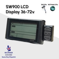 SW900 Display Control Ebike 48V-72V LCD Fahrrad Elektrofahrrad Geschwindigkeitsmesser 5 Pin Electric Bicycles price