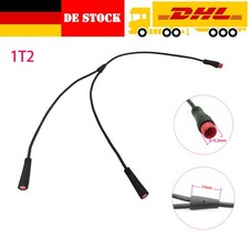 2Pin Y Splitter Ebike Cable 1T2 for Electric Bicycle Scooter Brake Signal Sensor Electric Bicycles price
