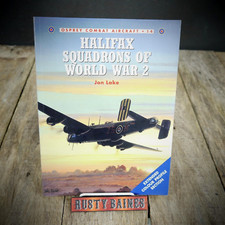 Osprey, Halifax Squadrons of World War 2, Multi Veteran Signed, Softcover 1999 World History price