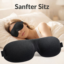 3D Schlafmaske Augenmaske Schlafbrille lichtundurchlässig für Reise & Schlaf Masks price