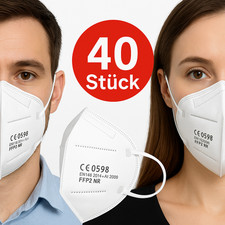 SIMPLECASE 40x FFP2 Masken CE0598,Atemschutzmaske Partikelfiltermaske Staubmaske Masks price