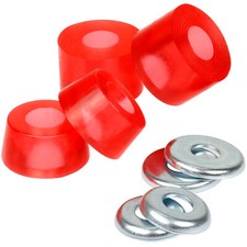FunTomia Skateboard Lenkgummis Rot 85A Härte (Bushings) für zwei Achsen 2554 Skateboard price