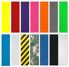 Skateboard Griptape 9" - Viele Farben SCHWARZ, CAMO, CLEAR, ROT, PINK, BLAU, uvm Skateboard price