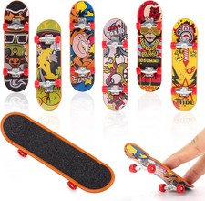 Reastar Finger Skateboard, 6 Stück Fingerboard, Mini Fingerskateboards Set Skateboard price