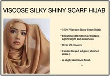 SEIDIG GLÄNZEND Damen Maxi Hochzeit Uni Faux Seide Schal Hijab Schal Halstuch Elegant Shawl price