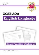 GCSE AQA English Language Exam Practice Work Book with Answer Key Stage 4 CGP YGS- und LYS-Bücher price