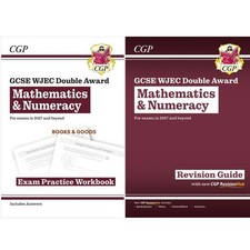 GCSE WJEC Mathematics & Numeracy Double Award Revision Guide & Workbook CGP YGS- und LYS-Bücher price