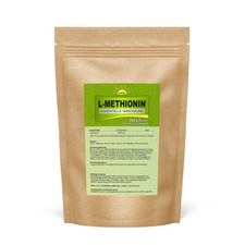 L-Methionin (Aminosäure), veganes Pulver ohne Zusätze, 200 g Beutel, Bonemis® Aminosäure price