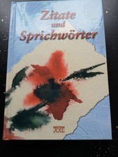 Buch : "Zitate und Sprichwörter" von Peter Albrecht / Olga Malkovskaja Proverbs und Idioms Dictionaries price
